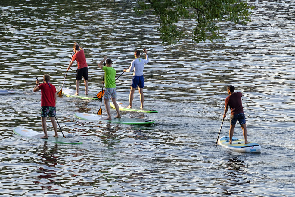 Stand Up Paddle Lanke Obersee